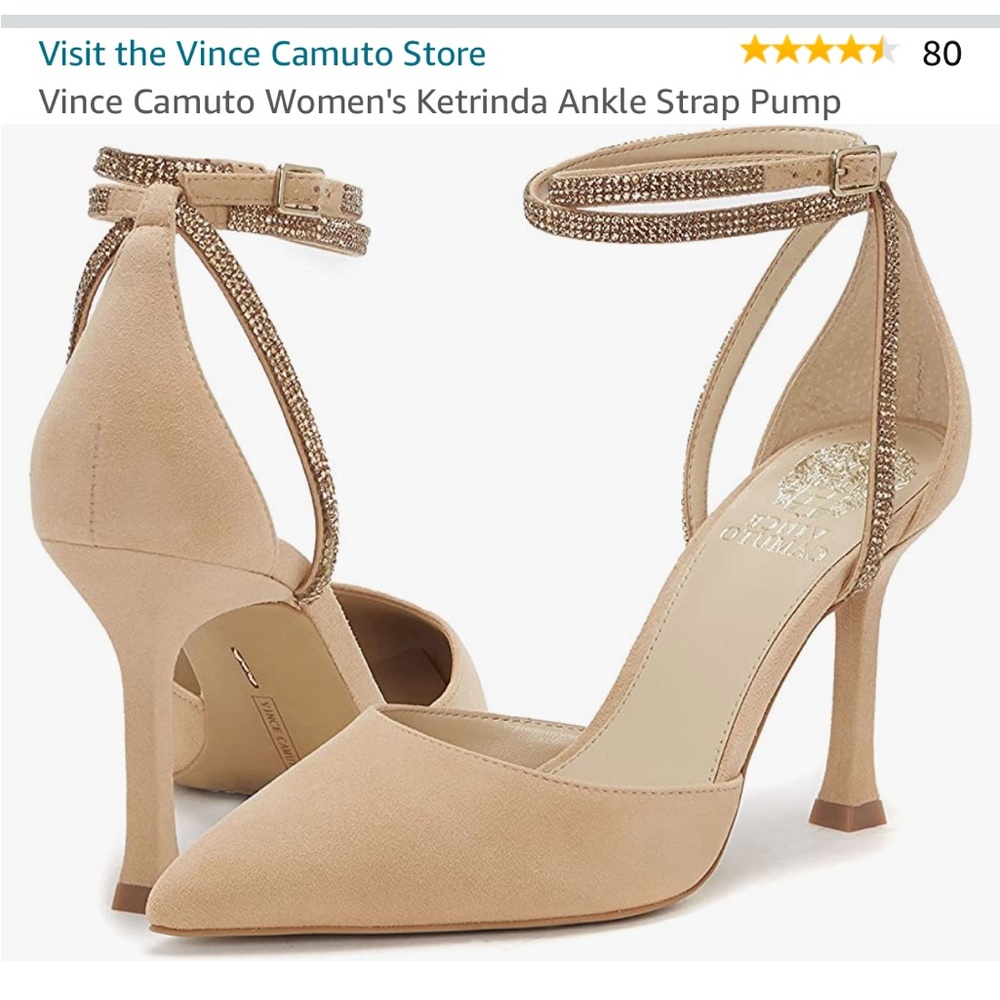 Vince Camuto Ketrinda Ankle Strap Pump